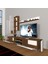 Eko 7 Slm Dvd Tv Ünitesi Tv Sehpası Naturel Ceviz 2