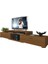 Flex130 MDF Tv Ünitesi Tv Sehpası Naturel Ceviz 1