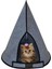 Cat Tower Kedi Yuvası Evi Köpek Hut Çadırı 3