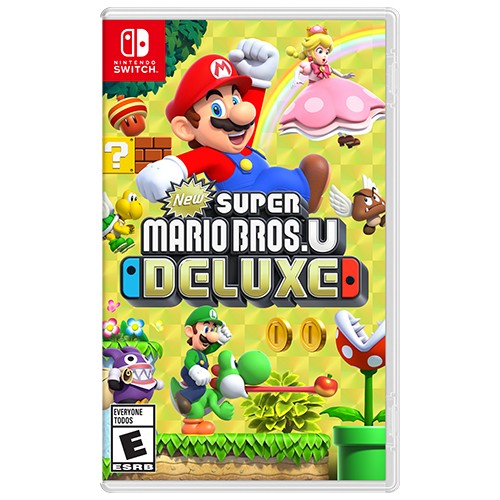 New Super Mario Bros U Deluxe Macera Oyunu Nintendo Switch Platformunda Tek Oyuncu İçin İngilizce