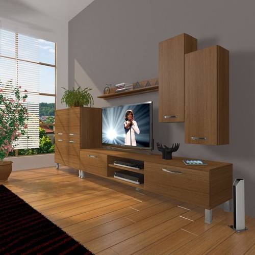 Decoraktiv Eko 6 Slm Dvd Krom Ayaklı Tv Ünitesi Tv Sehpası Decoraktiv Eko 6 Slm Dvd Krom Ayaklı Tv Ünitesi Tv Sehpası