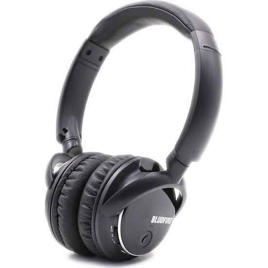 Bludfire HW1 Extra Bass Bluetooth(4.2) Mikrofonlu Radyolu Mp3 Kulaklık 8 GB - Siyah
