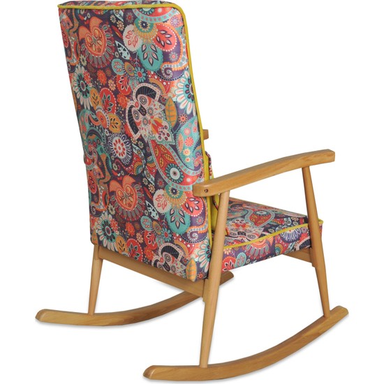 Asedia Teksas Naturel Döşemeli Sallanan Sandalye Fiyatı