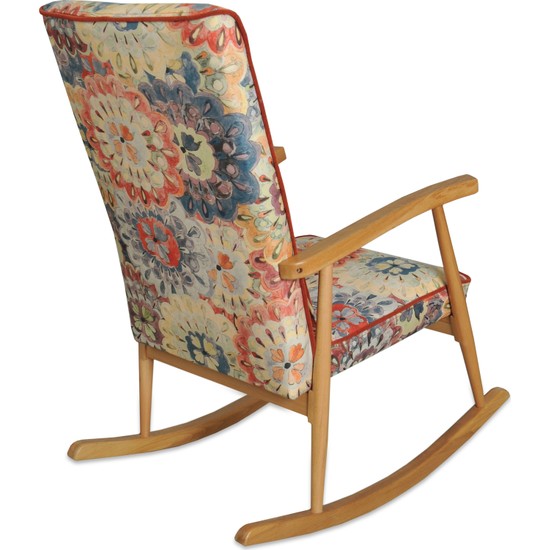 Asedia Teksas Naturel Döşemeli Sallanan Sandalye Fiyatı