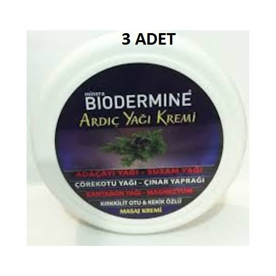Biodermine Ardıç Yağı Kremi   3 Adet