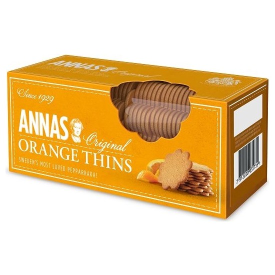 Lotus Annas Orange Thins Kurabiye 150 gr Fiyatı