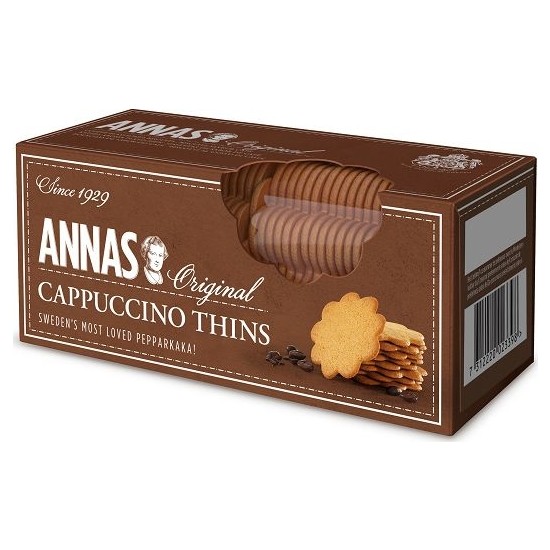 Lotus Annas Cappuccino Thins Kurabiye 150 gr, Fiyatı