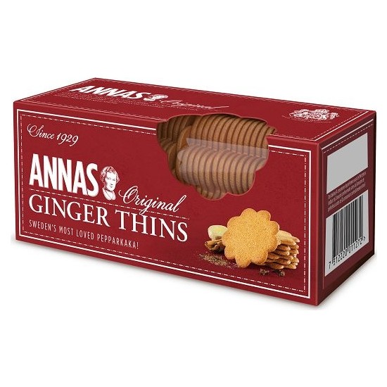 Lotus Annas Ginger Thins Kurabiye 150 gr Fiyatı