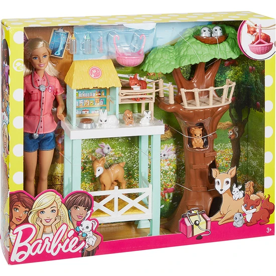 Barbie 8 Hayvanlı Tedavi Merkezi