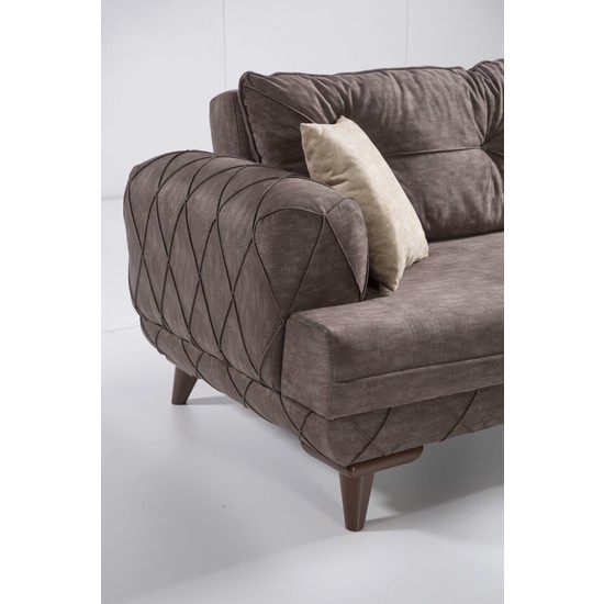 Abc Mobilya Marıus Koltuk Takımı Çekyat 3�lü Koltuk + 2�li