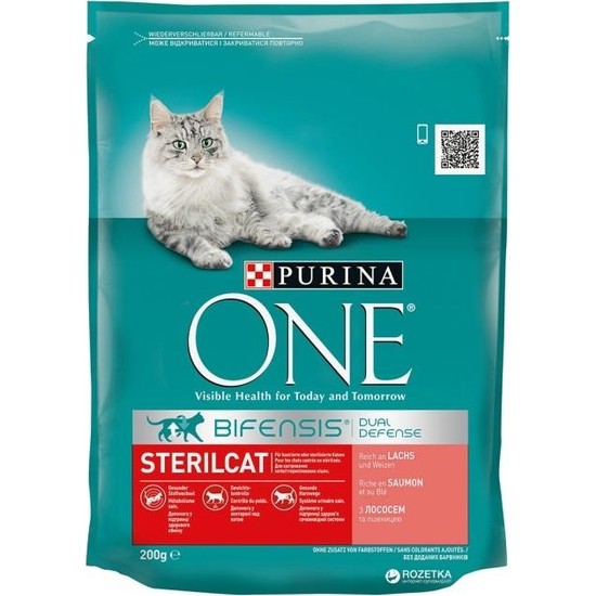 Purina One Somonlu Kısırlaştırılmış Kedi Maması 200 gr Fiyatı