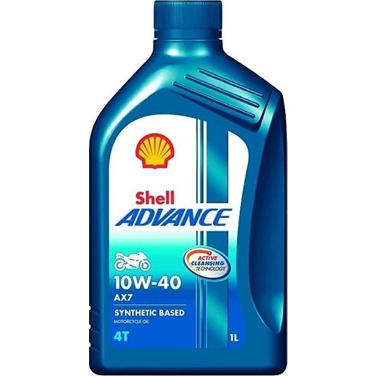 Shell Advance 4T AX7 10W40 1 Litre