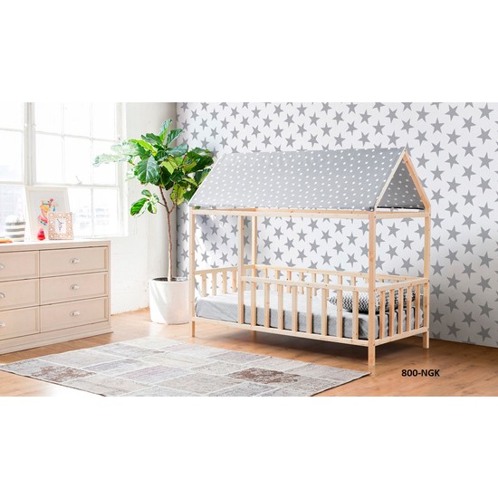 Cadde Yıldız Montessori Yatak Gri 800 Ngk Genç Çocuk Fiyatı