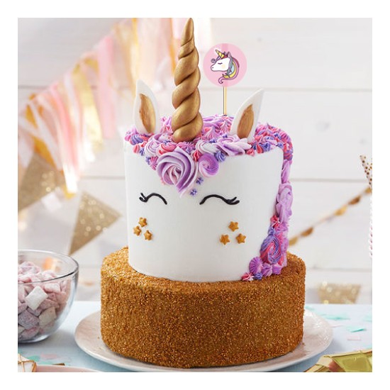 Pasta Cumhuriyeti Unicorn Tek Boynuzlu At Kürdan 10lu Fiyatı