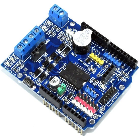 Robocombo Arduino L298p Çift Motor Shield Fiyatı 4490