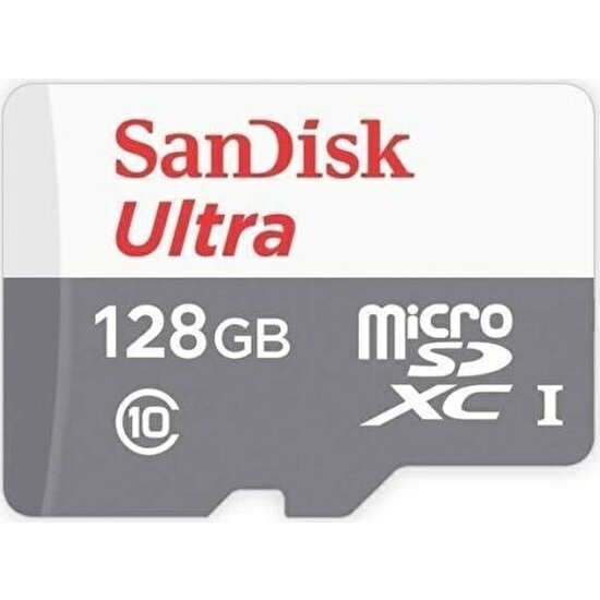 SanDisk Ultra® 128GB 80MB/s microSDHC™/microSDXC™ UHS-I Hafıza Kartı SDSQUNS-128G-GN6MN