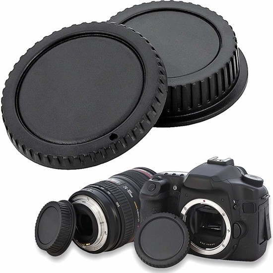 Soundizayn Canon Uyumlu Body Gövde Kapak Ve Lens Arka Kapağı