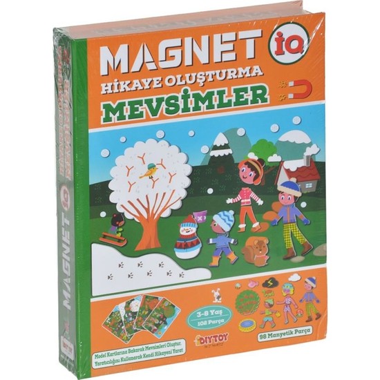 Diytoy Manyetik Mevsimlerle Hikaye Oluşturma