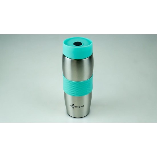Penguen 3026 Düğmeli Çelik Kahve Kupası Mug Termos 0.36 Fiyatı