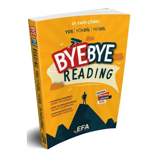 Benim Hocam Yayınları YDS -YÖKDİL-YKS -DİL Bye Bye Reading (Efa Serisi )