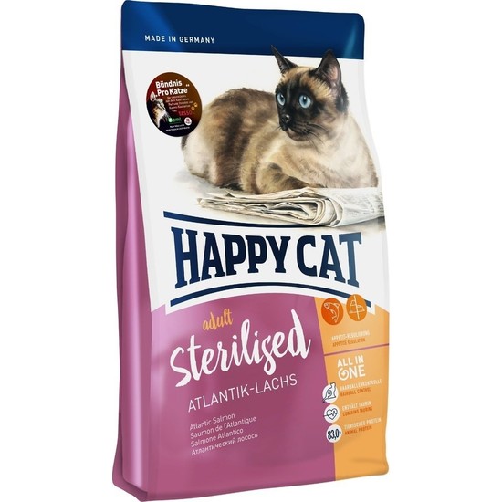 Happy Cat Sterilised Somonlu Kısır Kedi Maması 10 kg Fiyatı