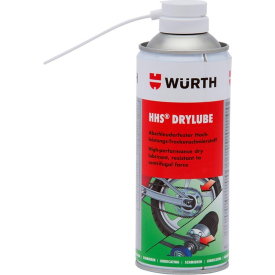Würth HHS Drylube Kuru Zincir Yağlayıcı 400 Ml. Made in Germany