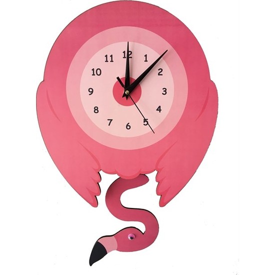 Good Time Flamingo Sallanır Sarkaçlı Duvar Saati Fiyatı