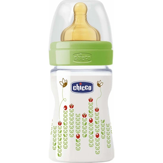 Chicco Well-Being Biberon Kauçuk Normal Akış 150 ml