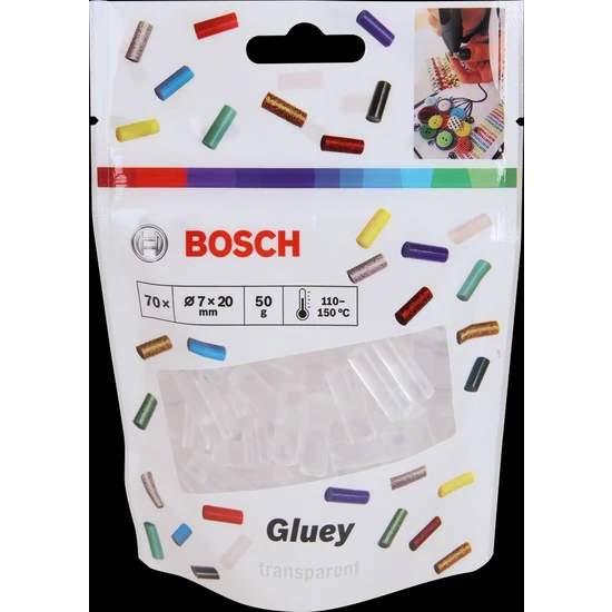 Bosch - Gluey Tutkal Çubuğu - Şeffaf