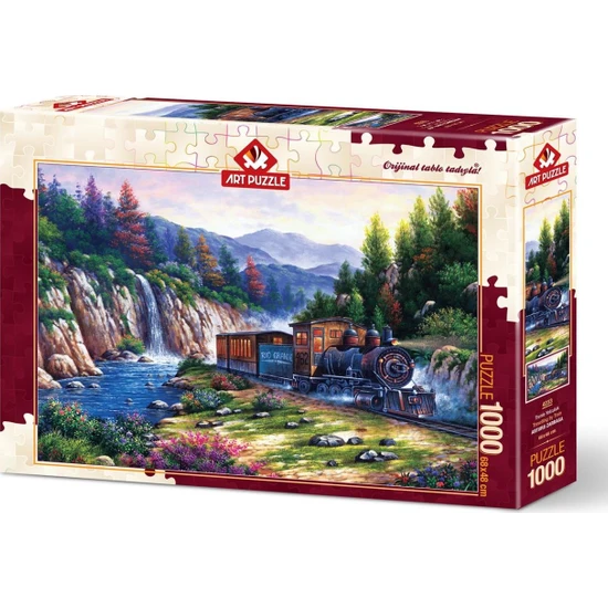 Art Puzzle 1000 Parça Puzzle : Trenle Yolculuk 68 x 48 4233