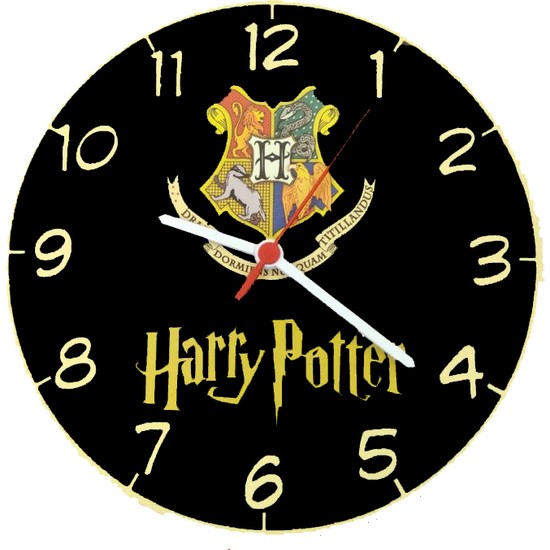 Katarsis Harry Potter 2 Temalı Baskılı Akar Saniye Ahşap Duvar Saati Katarsis Harry Potter 2 Temalı Baskılı Akar Saniye Ahşap Duvar Saati