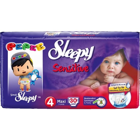 Sleepy 4 Beden Maxi Sensitive Bebek Bezi 714 kg 30Lu Fiyatı