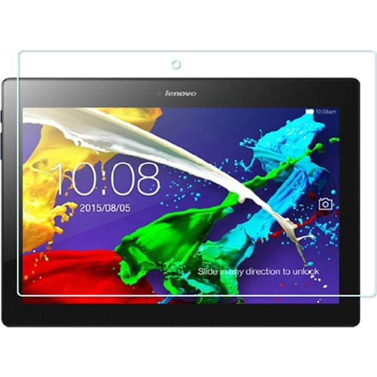 Microcase Lenovo Tab 10 10.1" ZA1U0029TR Tablet Tempered Glass Cam Ekran Koruma