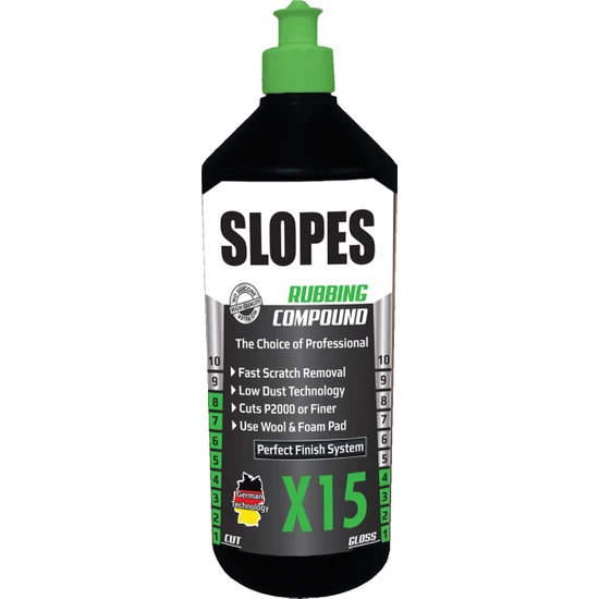 Slopes X15 Çizik Çıkarıcı Pasta 1lt