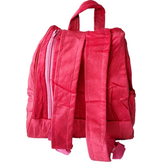 Anaokulu Ayçiçek Kız Bebek Peluş Sırt Çantası