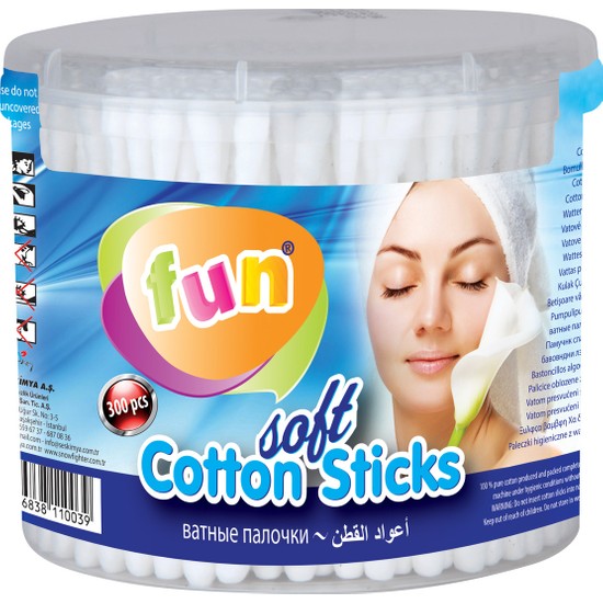 Fun Kulak Temizleme Pamuğu Çubuğu 300�lü Fiyatı