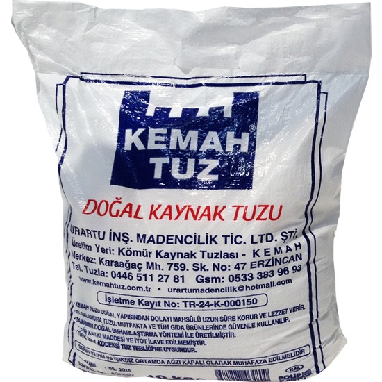 Kemah Kaya Tuzu Erzincan (10 kg)