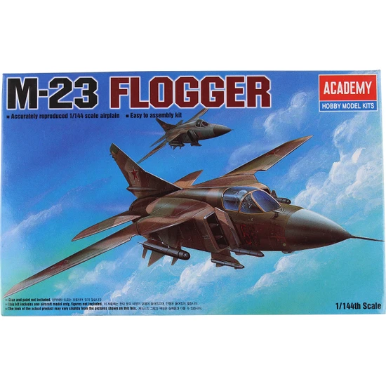 Academy 12614 1/144 M-23 Flogger Savaş Uçağı Maketi