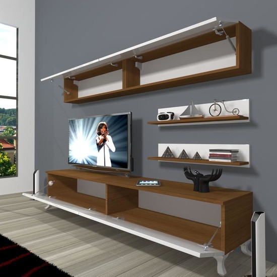 Decoraktiv Eko 5 Mdf Std Rustik Tv Ünitesi Tv Sehpası