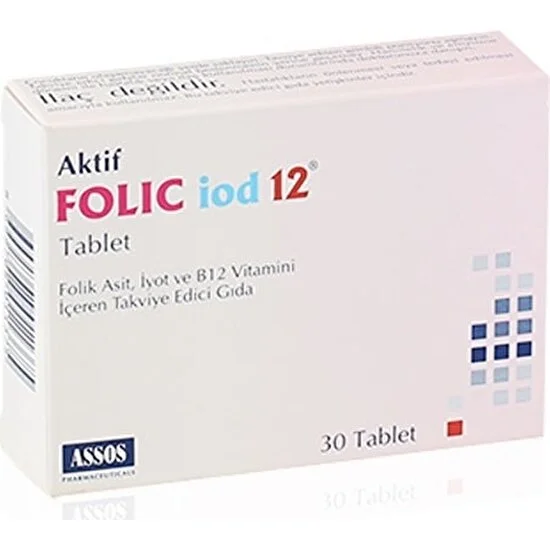 Folic İod 12 30 Tablet