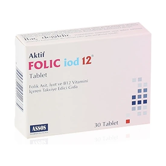 Folic İod 12 30 Tablet