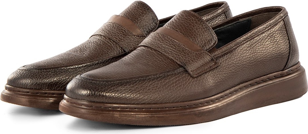 Ducavelli Frio Deri Erkek Günlük Klasik Ayakkabı, Loafer Klasik Ayakkabı