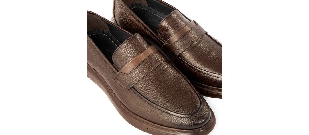 Ducavelli Frio Deri Erkek Günlük Klasik Ayakkabı, Loafer Klasik Ayakkabı görsel 3