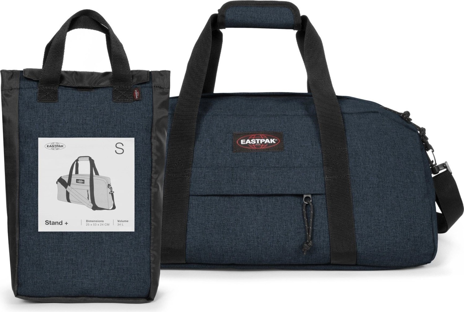 Eastpak Stand + Triple Denim Lacivert Spor Çantası EK78D26W