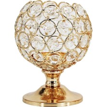 Acelit Nordic Kristal Mumluk Şamdan 10 x 10 x 13 cm (Yurt Dışından)