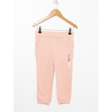 U.S. Polo Assn. Normal Kalıp Pembe Kız Çocuk Eşofman Altı - Sontelkıds VR204