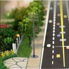 Strade Store 3pcs / Set 1/100 Ho Ölçekli Tren Peyzajı Için Çıkarılabilir Telefon Kutupları (Yurt Dışından)