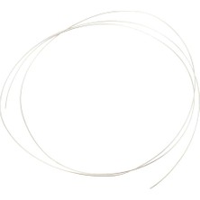 Strade Store Prettyia Craft Wire 22 23 25 26 Gösterge, 925 Sterling Gümüş Yuvarlak Tel, Yumuşak 0.7 mm (Yurt Dışından)