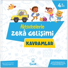 4+ Yaş  Aktivitelerle Zekâ Gelişimi - Kavramlar Okul Öncesi Eğlenceli Çocuk Etkinlik Kitabı