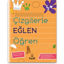 5+ Yaş  Çizgilerle Eğlen Öğren Eğlenceli Ve Geliştirici Okul Öncesi Çocuk Gelişimi Etkinliği